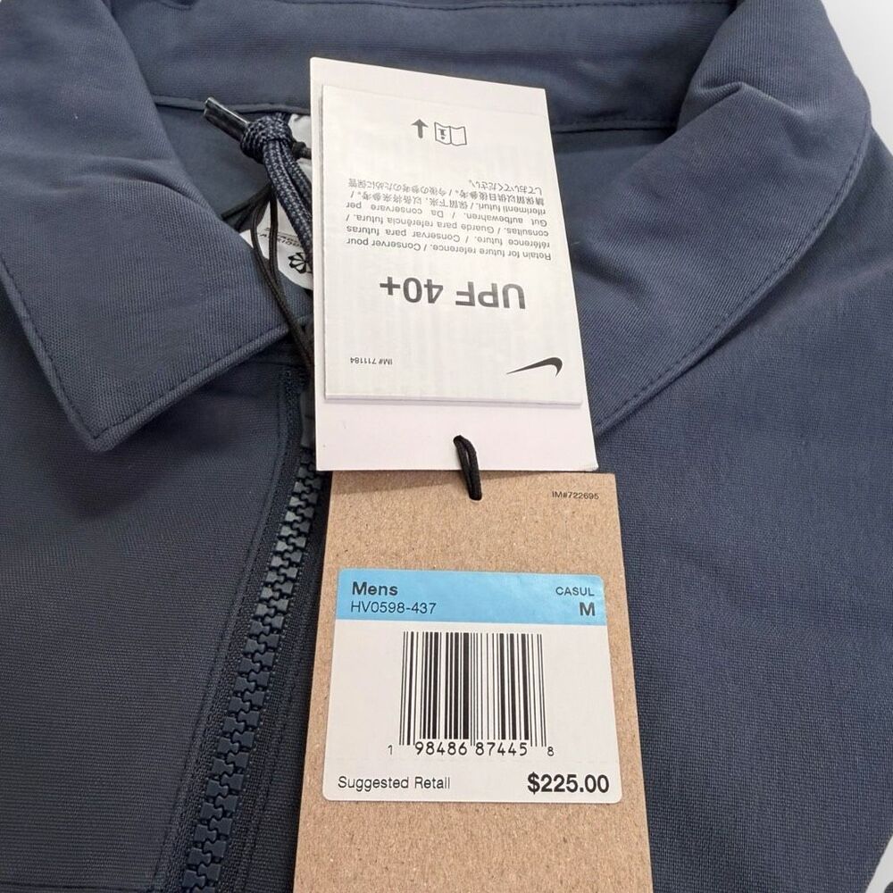Nike ACG "Smith Summit" UV Blue Navy Jacket Mens size Medium HV0598-437 New - Picture 11 of 11